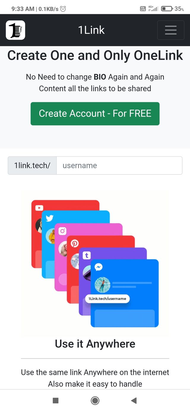 1Link screenshot 1